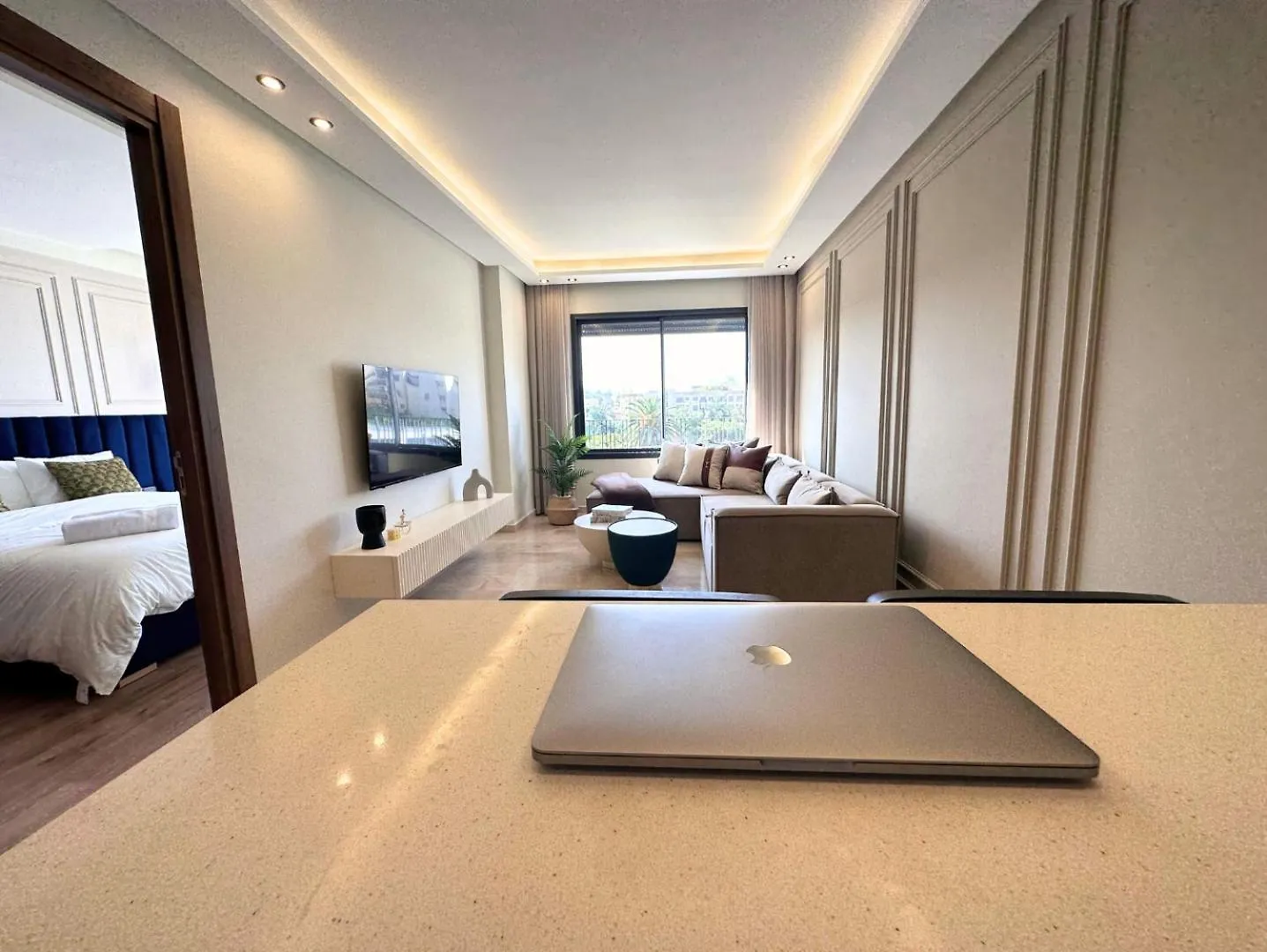 Luxueux Studio, Vue Degagee Καζαμπλάνκα Διαμέρισμα